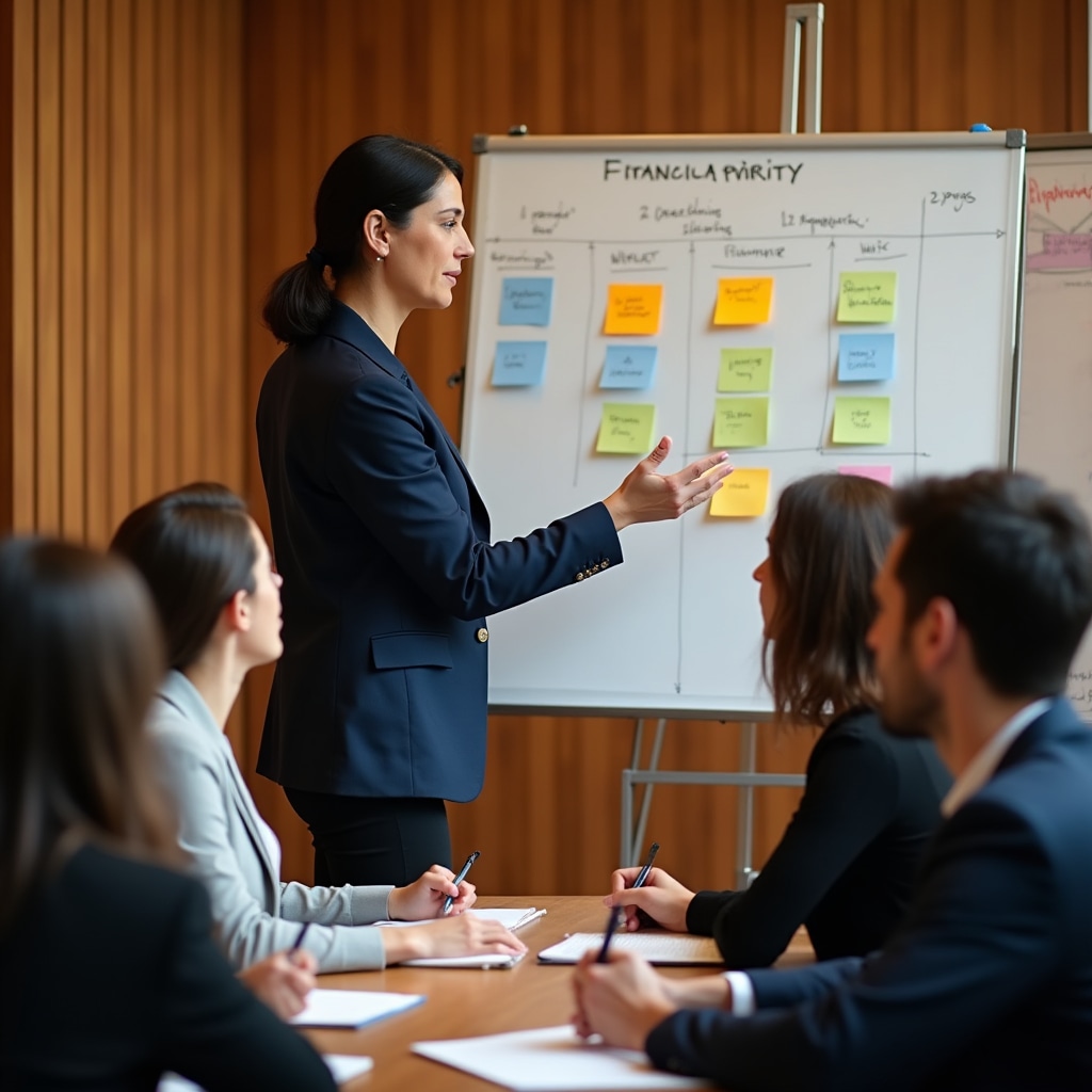 Atelier de stabilire a priorităților financiare